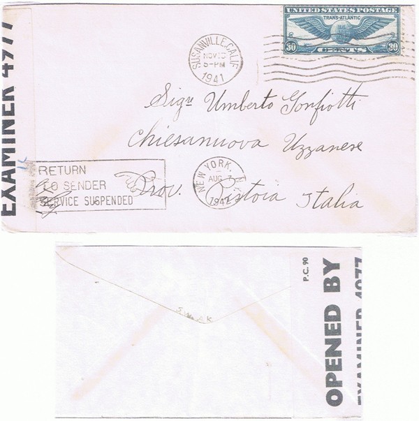 Suspended Mail