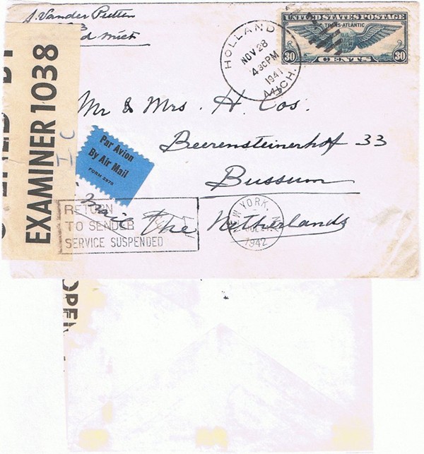 Suspended Mail
