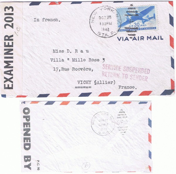 Suspended Mail