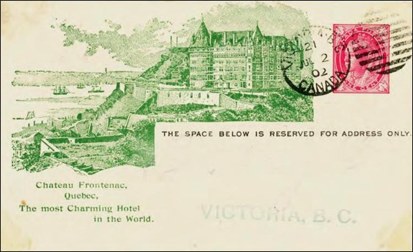 C.P. Navigation post card dated 21/July 2/1902 with the 23mm duplex.